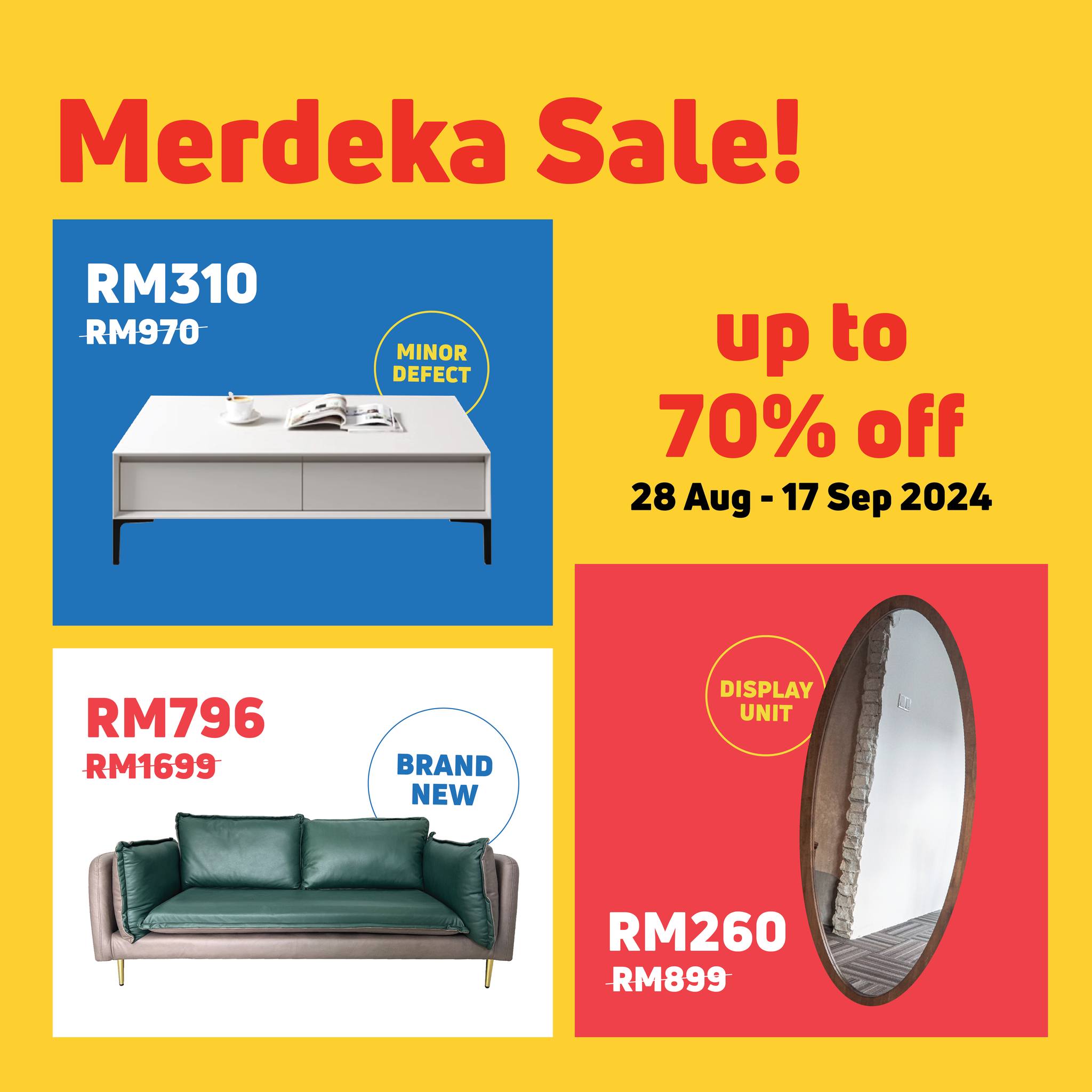 🎉🇲🇾 Merdeka Madness Sale at Barnything! 🇲🇾🎉Discount up to 50% off on everything from slightly defected furniture to display units and brand-new deals&mdash;all at prices you won&rsquo;t believe! 😍Hurry and shop now at Barnything.com.my/barnyshop, or slide into our DMs for more details!Don&rsquo;t wait, because most of it only has one piece! 🛒💥#furniture #furnituresale #furnituresalemalaysia